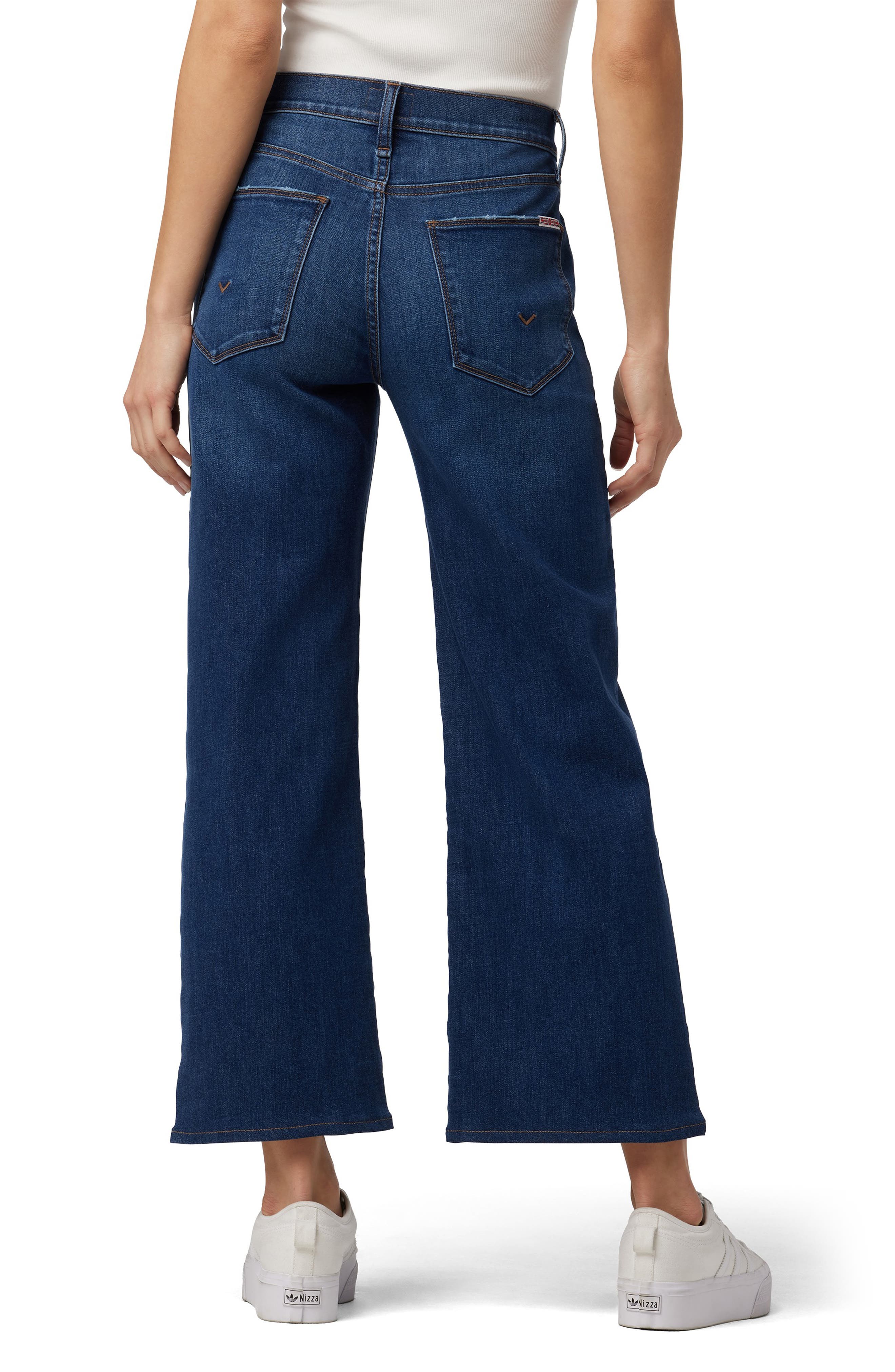 Hudson Jeans Rosalie High Rise Wide Leg Jeans Nordstromrack