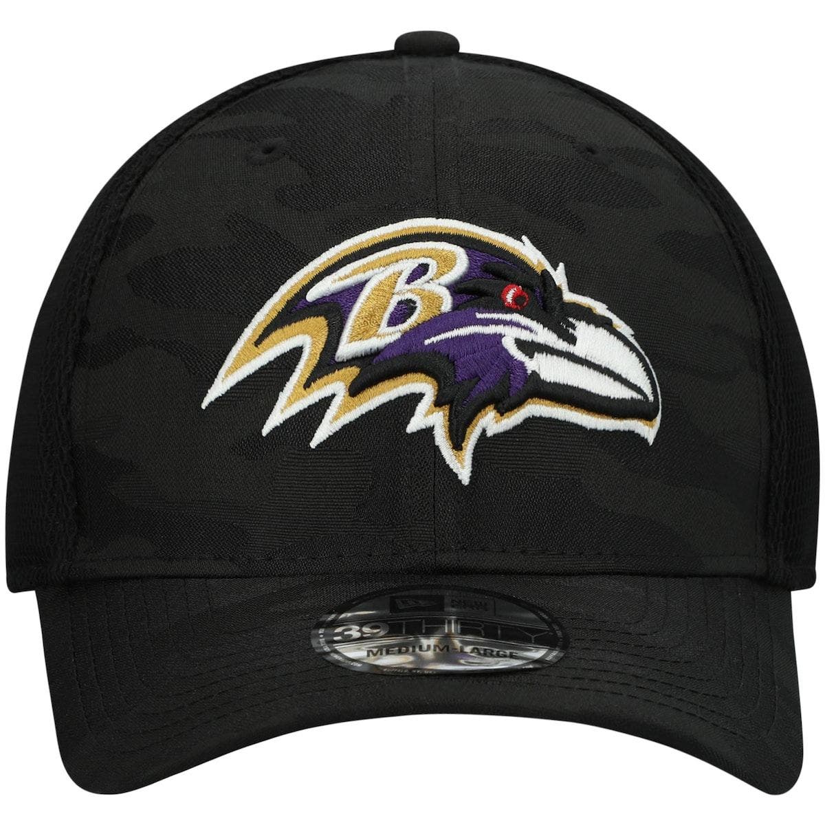 Era Black Baltimore Ravens Camo Tone 