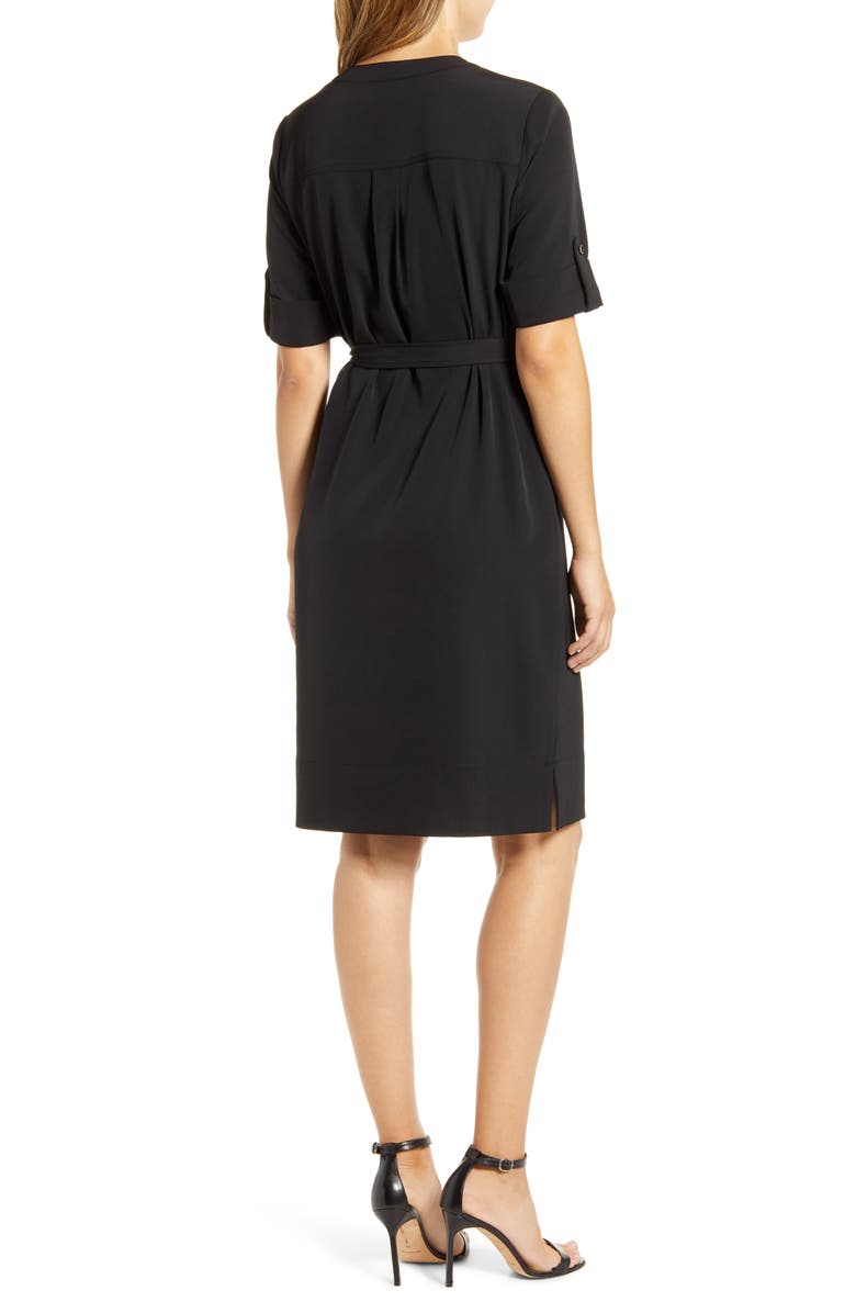 Anne Klein Belted Shirtdress, Alternate, color, 