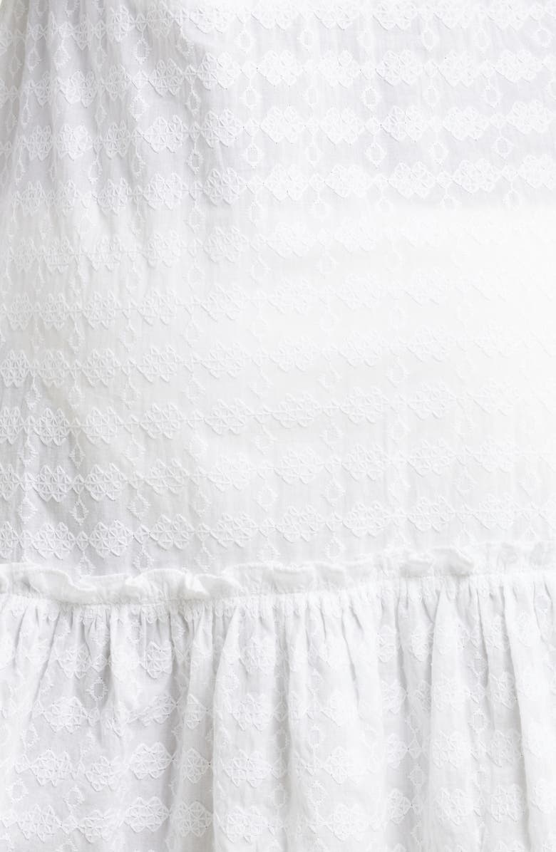 Veronica Beard Daeja Embroidered Cotton Cover-Up Dress | Nordstromrack