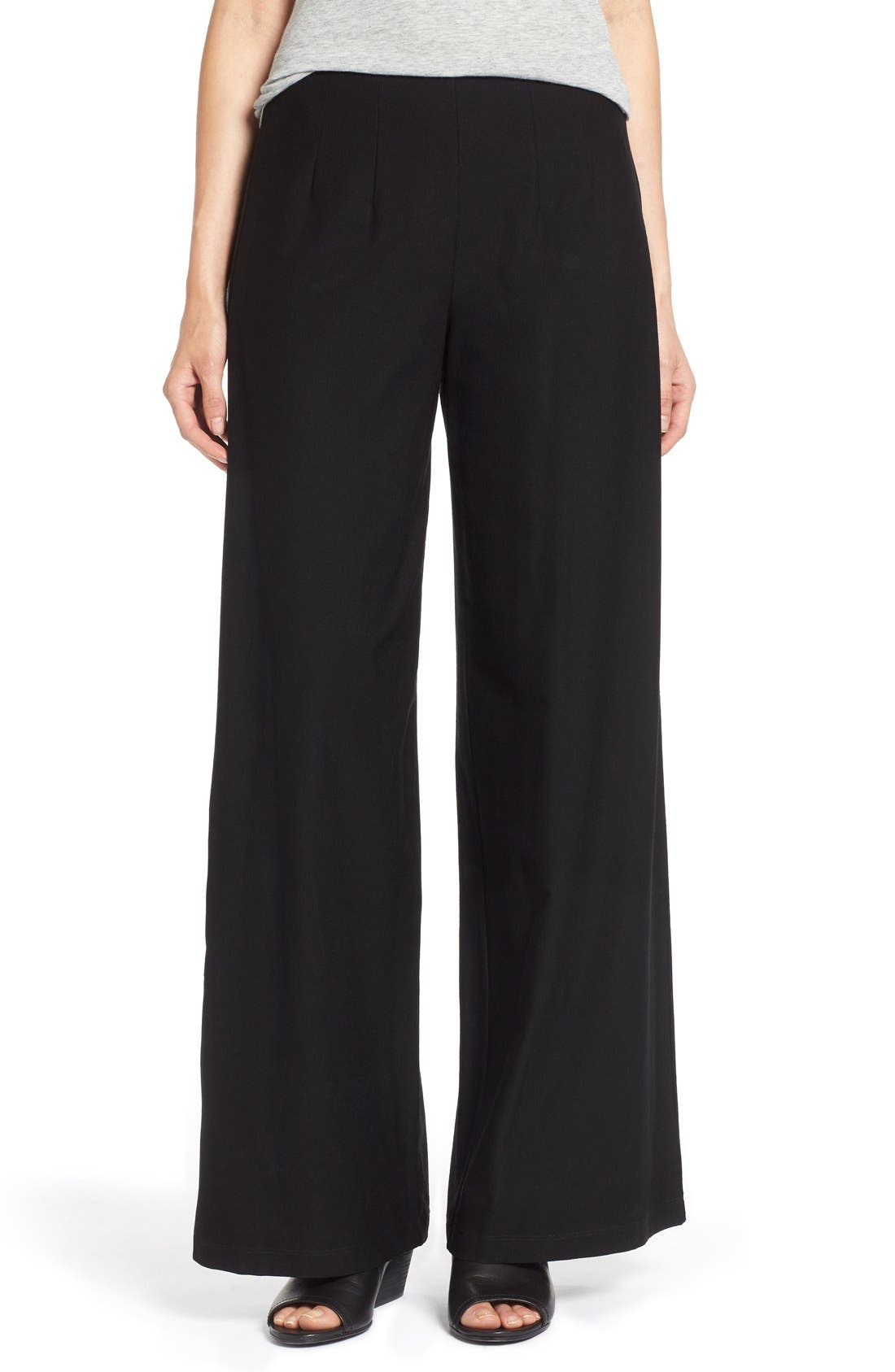 Eileen Fisher Wide Leg Pants (Regular & Petite) Nordstrom