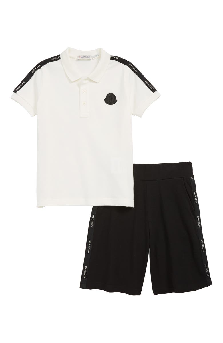 Moncler Polo & Shorts Set (Little Boys & Big Boys) | Nordstrom