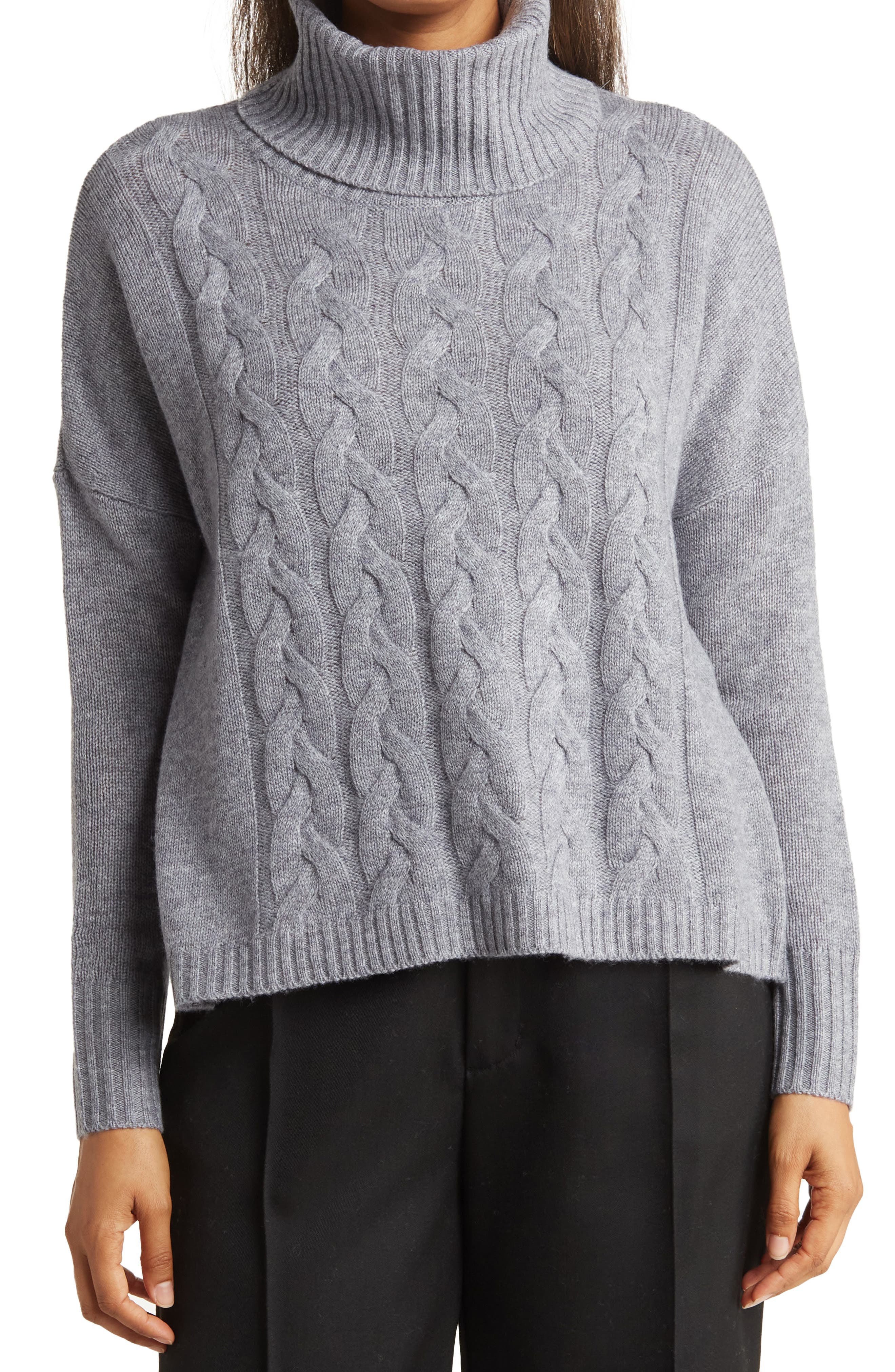 Magaschoni Turtleneck Cashmere Tunic 