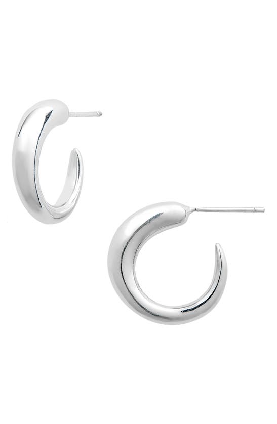 KHIRY TINY KHARTOUM TAPERED HOOP EARRINGS