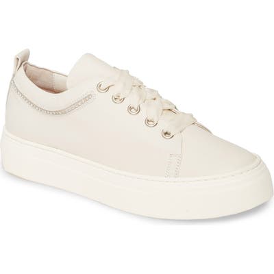 Agl Crystal Embellished Sneaker, White