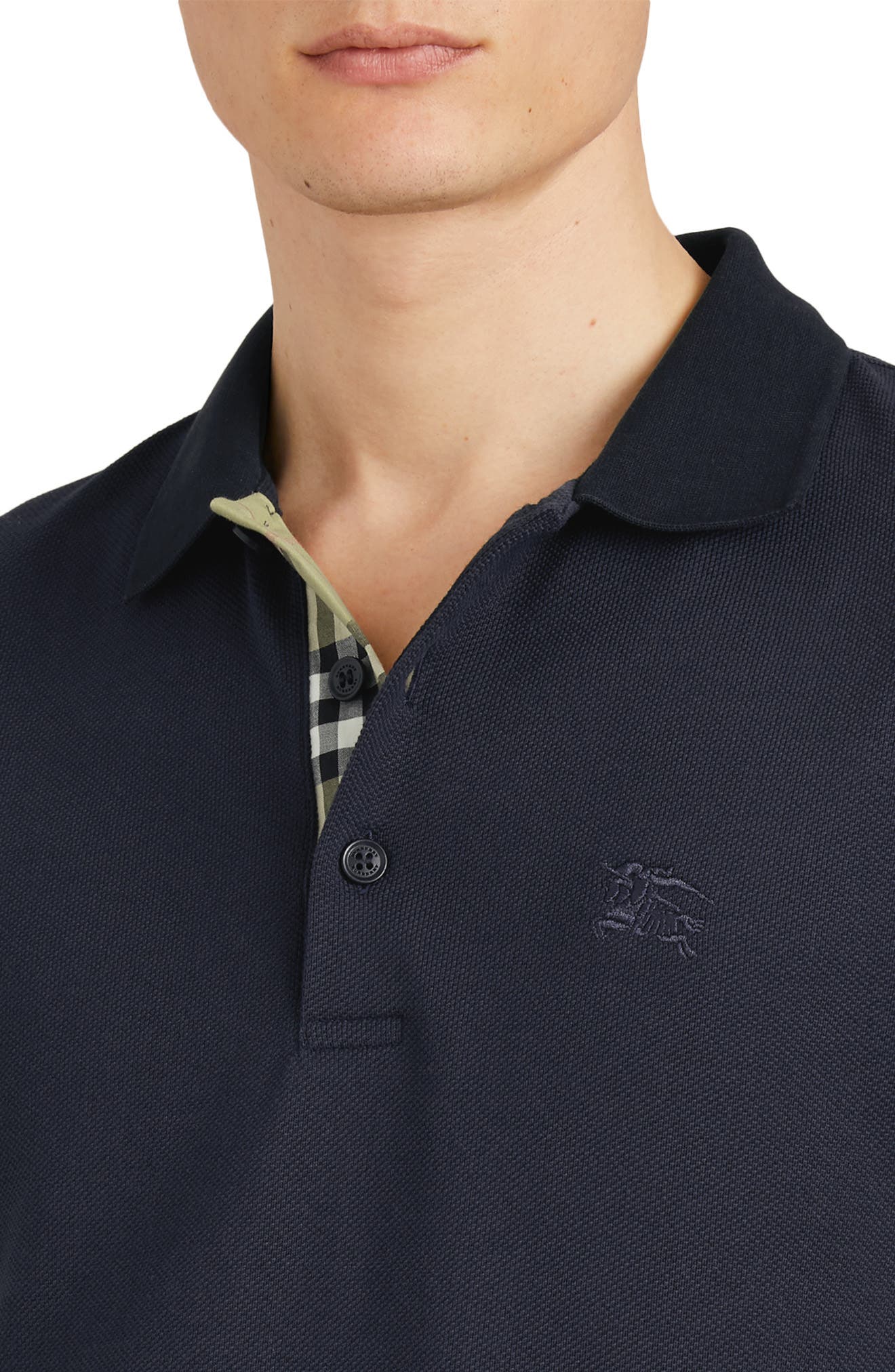 burberry hartford piqu¨¦ polo