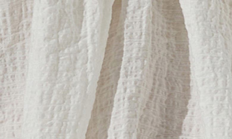 Astr Puff Sleeve Side Tie Top In White