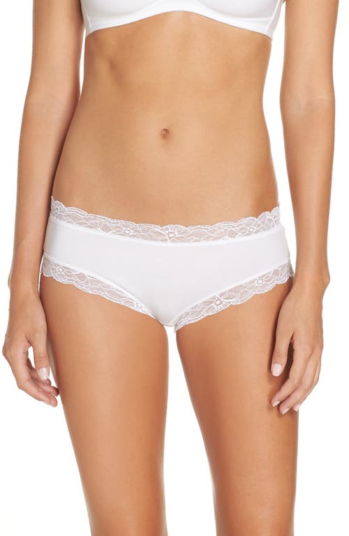 Hanro Cotton Lace Hipster Briefs at Nordstrom,