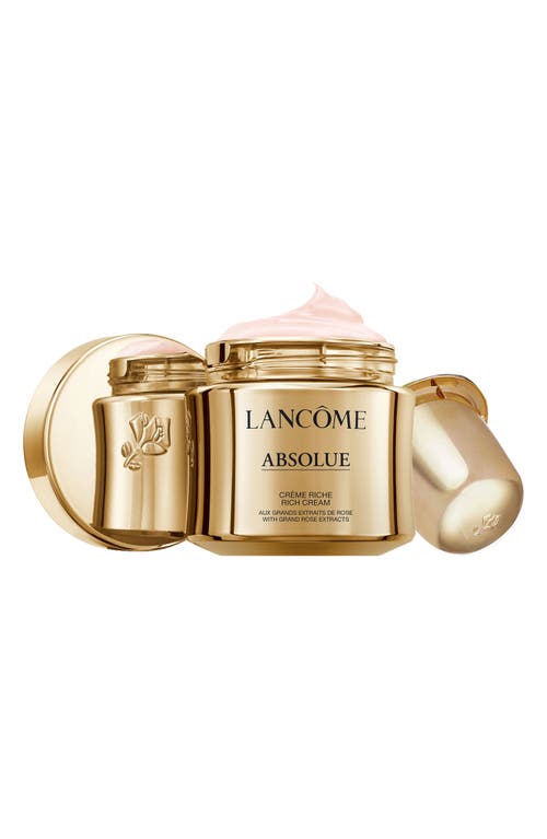 Shop Lancôme Absolue Rich Cream Moisturizer & Refill Duo (limited Edition) $510 Value In No Color