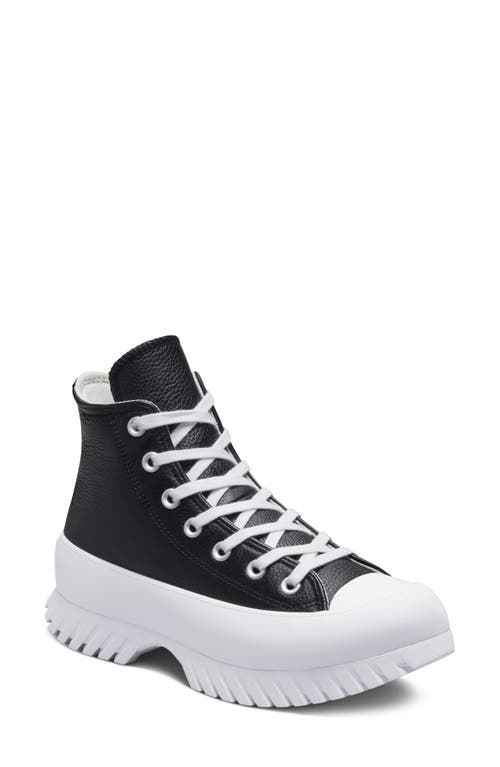Converse Chuck Taylor® All Star® Lugged 2.0 Hi Sneaker in Black/Egret/White
