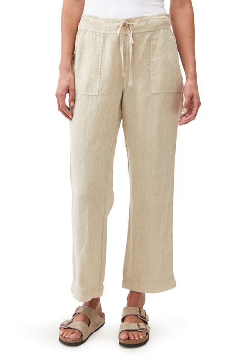 Women's 100% Linen Pants & Leggings | Nordstrom