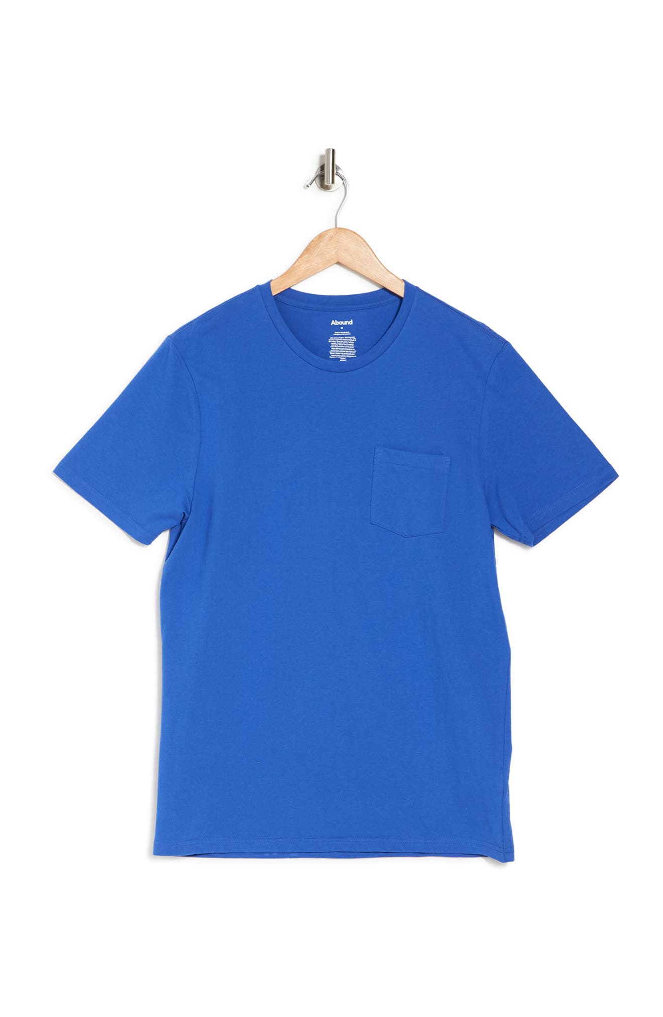 Abound Short Sleeve Pocket Crewneck T-shirt In Blue Dazzle