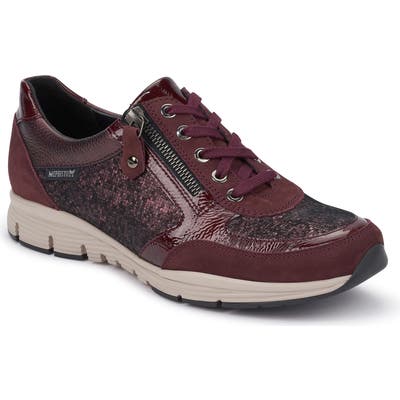 Mephisto Ylona Sneaker, Burgundy