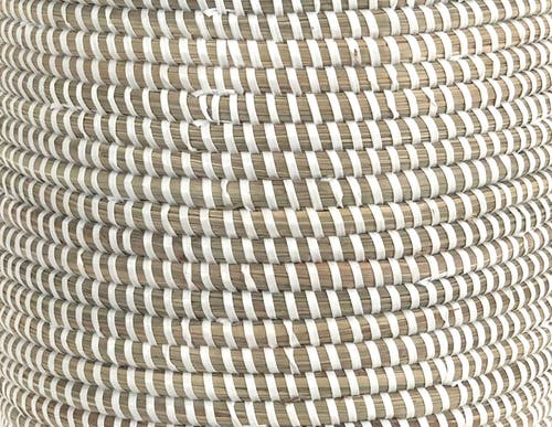 Mbare Catch-all Planter Basket Monochrome In White