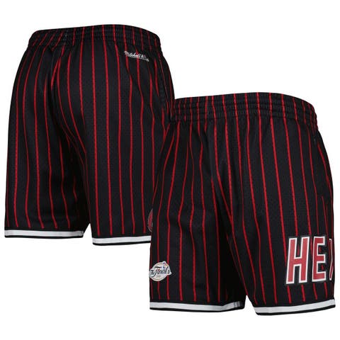 San Antonio Spurs Mitchell & Ness City Collection Heritage Mesh Shorts -  Black
