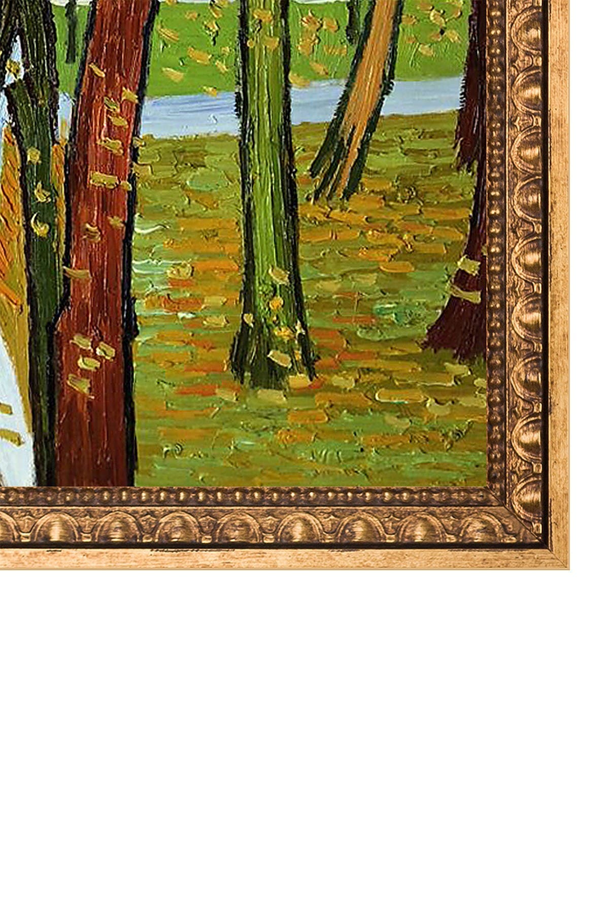 Overstock Art | Falling Leaves by Vincent Van Gogh Framed ...