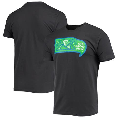 Seattle Seahawks THE GREAT PNW Upper Left T-Shirt - Royal