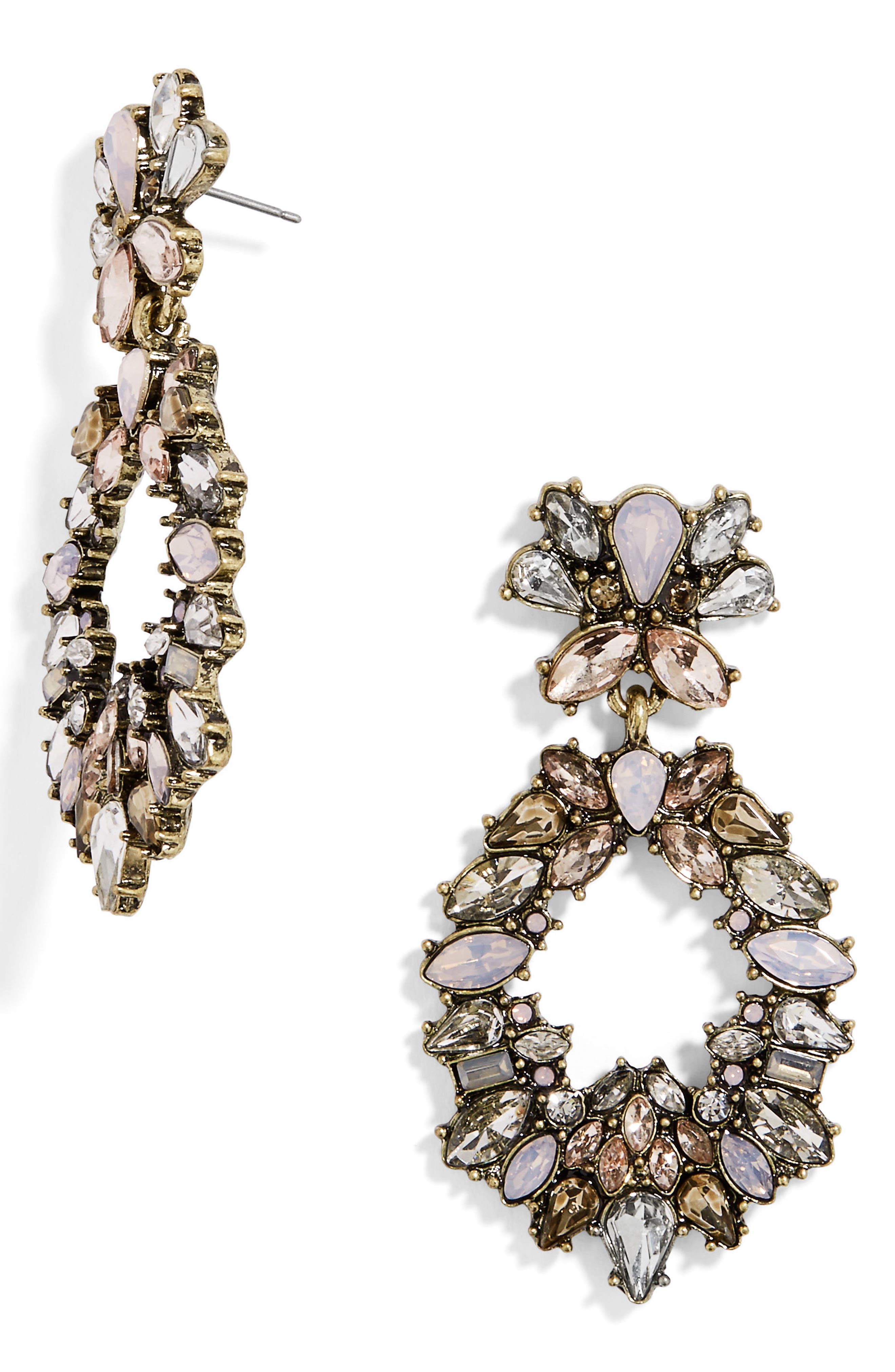 BaubleBar Stavra Crystal Drop Earrings Nordstrom