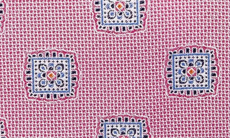 Shop Nordstrom Medallion Silk Tie In Pink