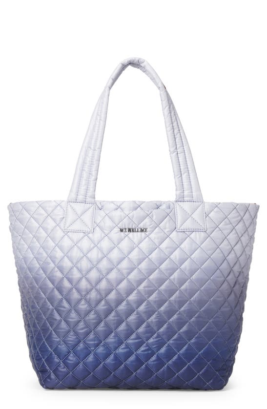 Shop Mz Wallace Medium Metro Deluxe Tote In Summer Shale