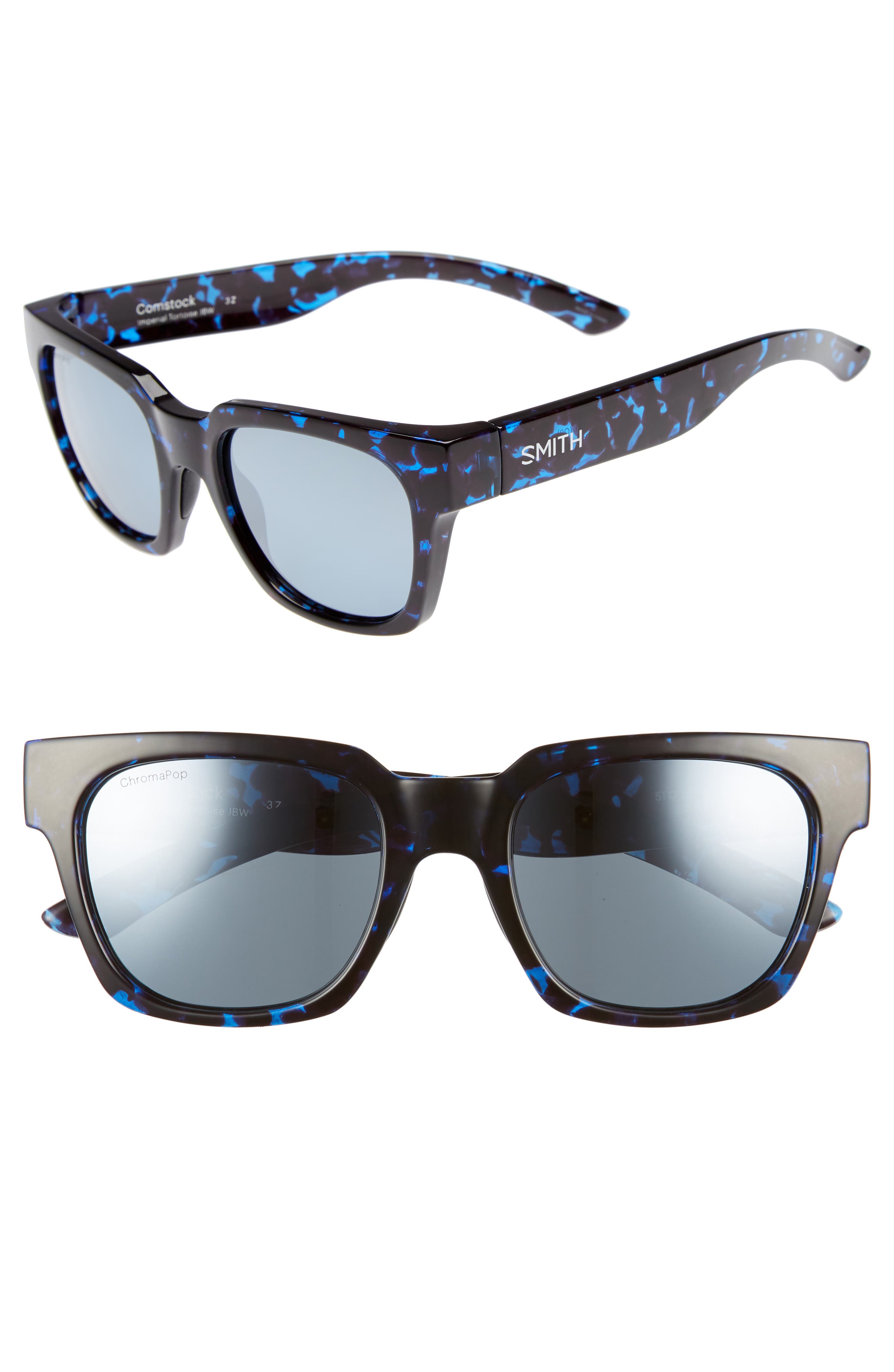 UPC 716736066752 product image for Women's Smith 'Comstock' 52mm Rectangular Sunglasses - Imperial Tortoise | upcitemdb.com