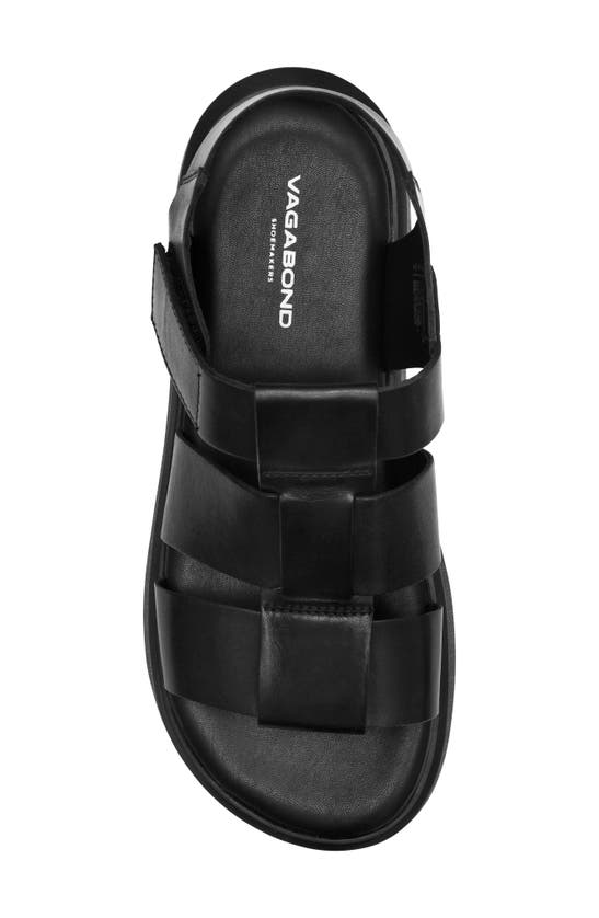 Shop Vagabond Shoemakers Nate Sandal In Black