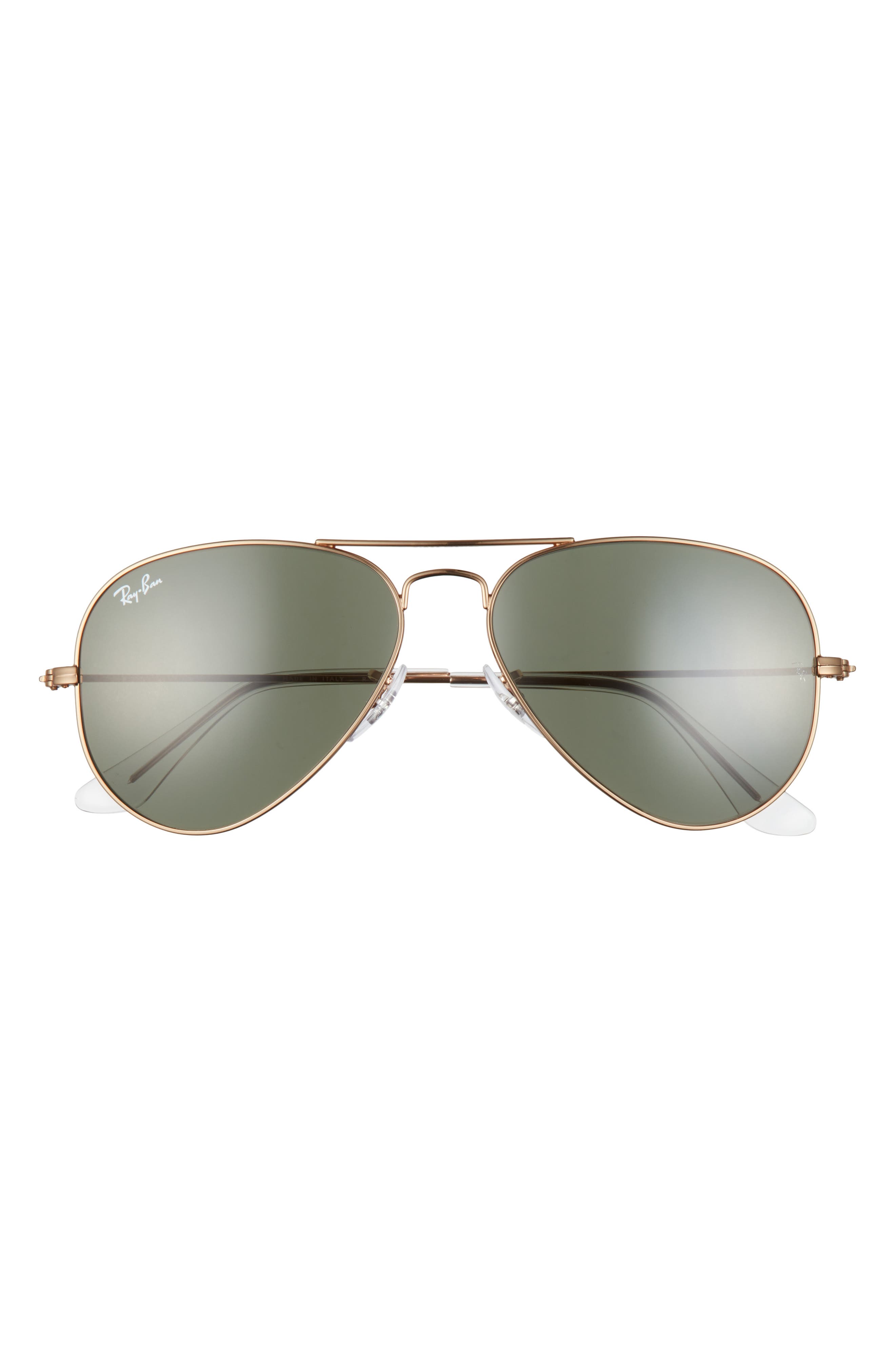 standard original 58mm aviator sunglasses