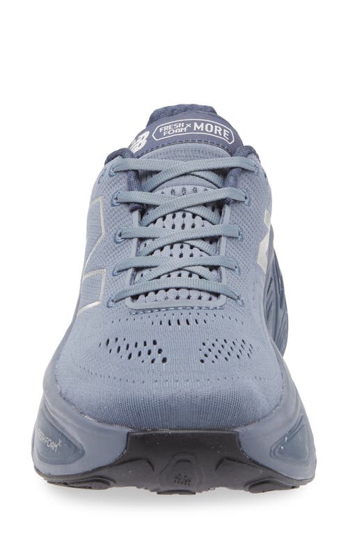 Shop New Balance Fresh Foam X More V5 Running Shoe In Arctic Grey/vintage Indigo