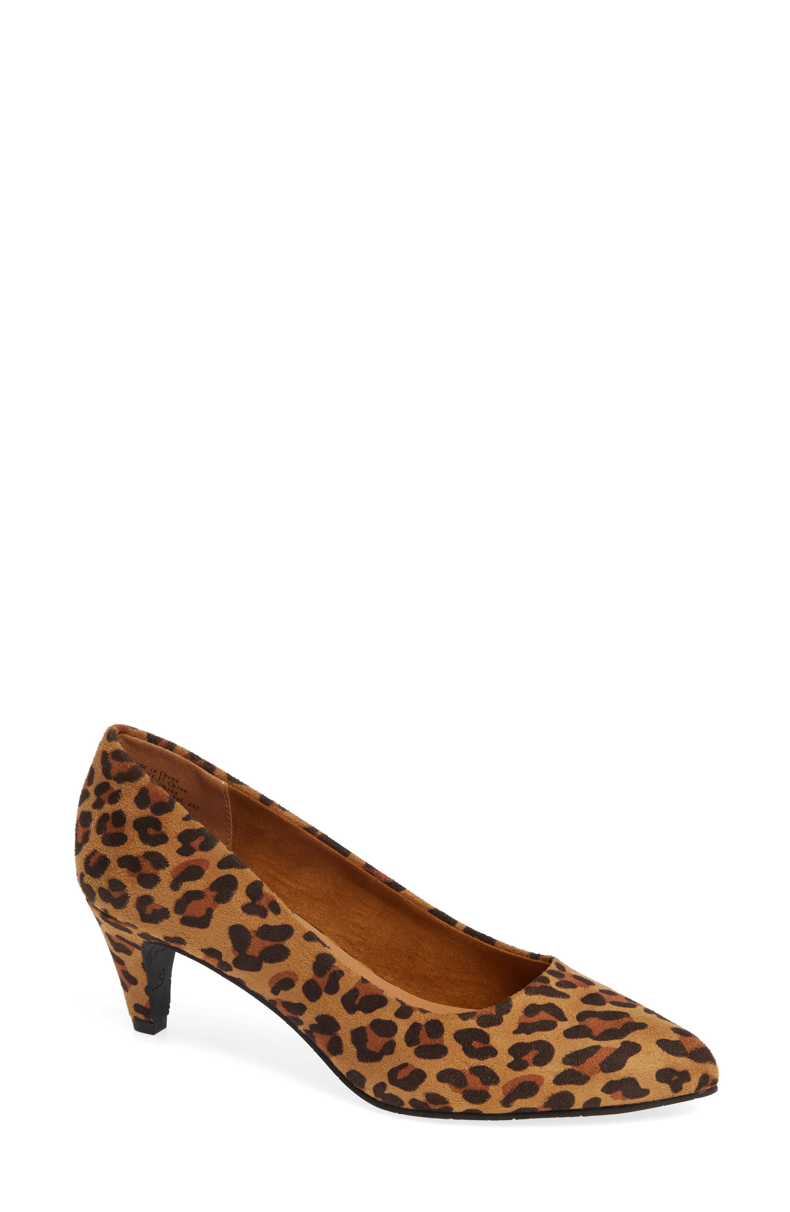 Bc Footwear Karat Kitten Heel Pump, Brown