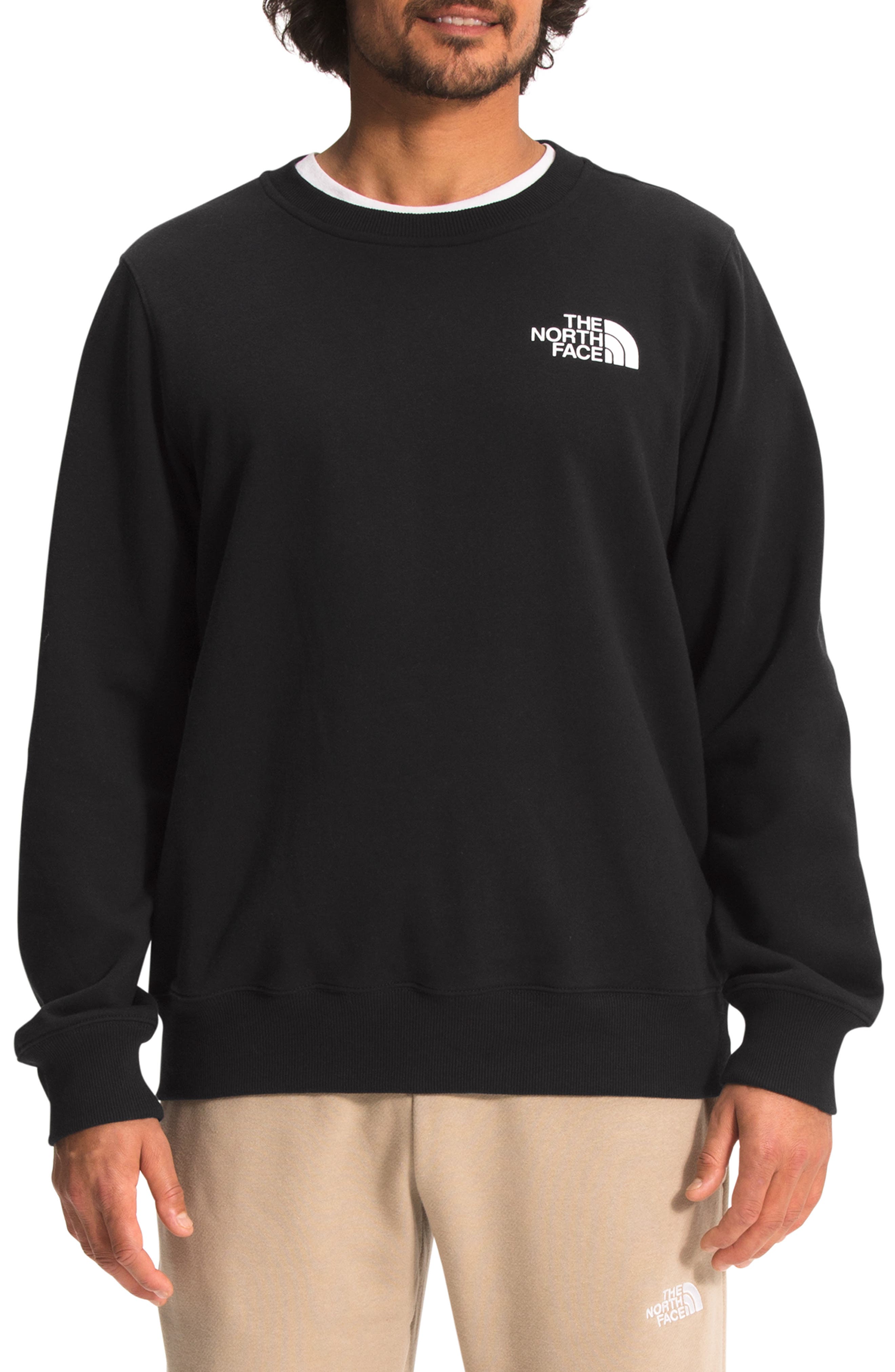 north face brown sweater