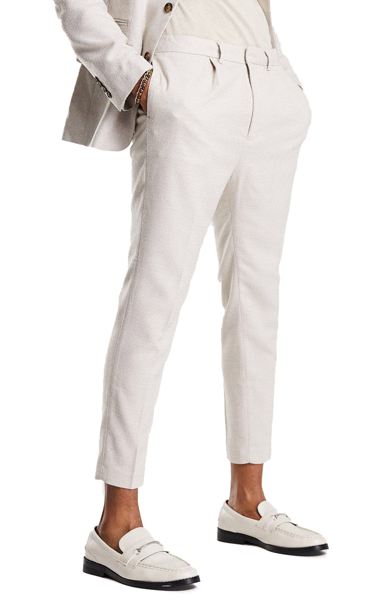 skinny tailored trousers women