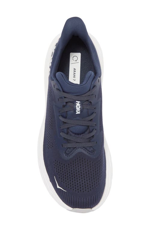Hoka Lace-up Professional Sneakers In Outer Space/white