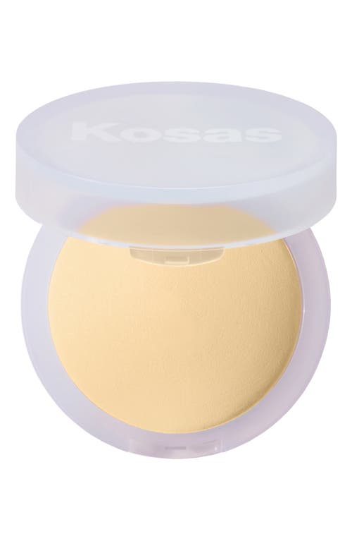 Kosas Cloud Set Baked Setting & Smoothing Talc-free Vegan Powder Buttery 0.33 oz / 9.5 G In Sheer Brightening Yellow