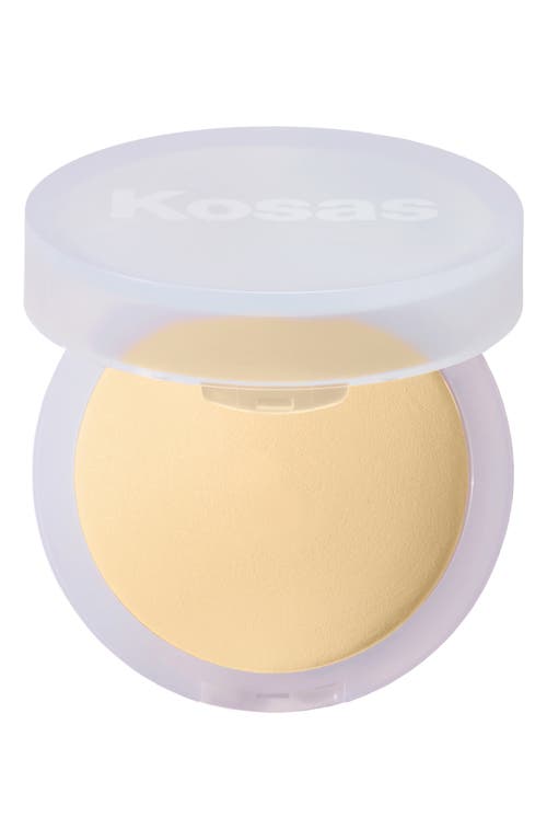 Shop Kosas Cloud Set Baked Setting & Smoothing Powder In Sheer Brightening Yellow