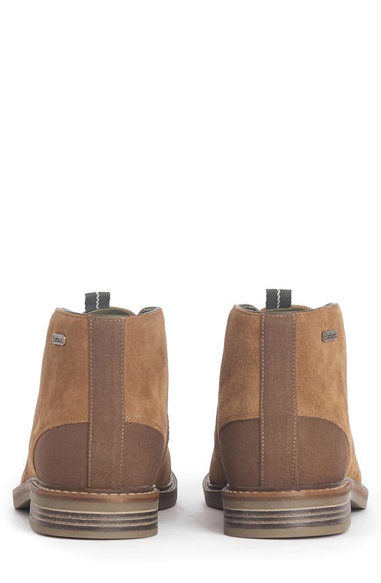 Shop Barbour Readhead Chukka Boot In Fawn Suede