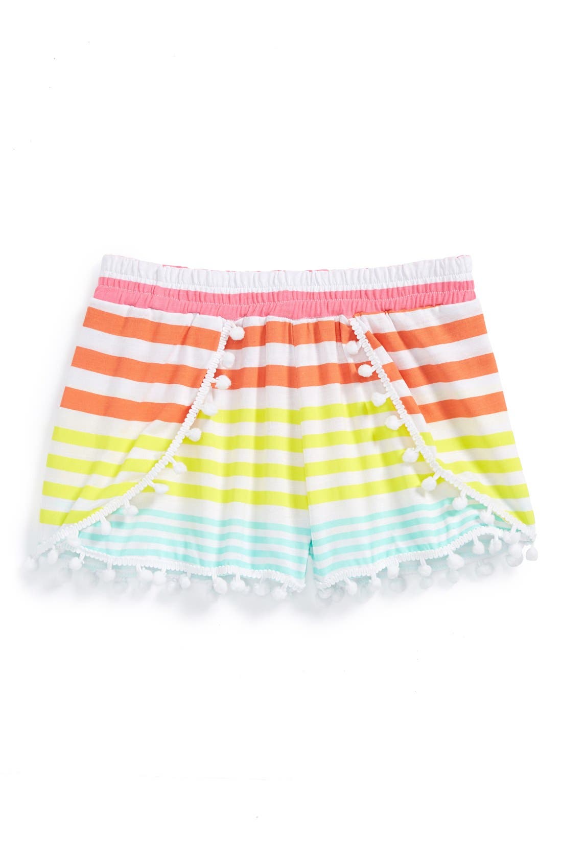Flowers by Zoe Stripe Shorts (Big Girls) Nordstrom