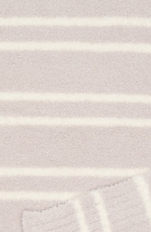 Shop Barefoot Dreams ® Cozychic® Double Stripe Throw Blanket In Sandstone/cream