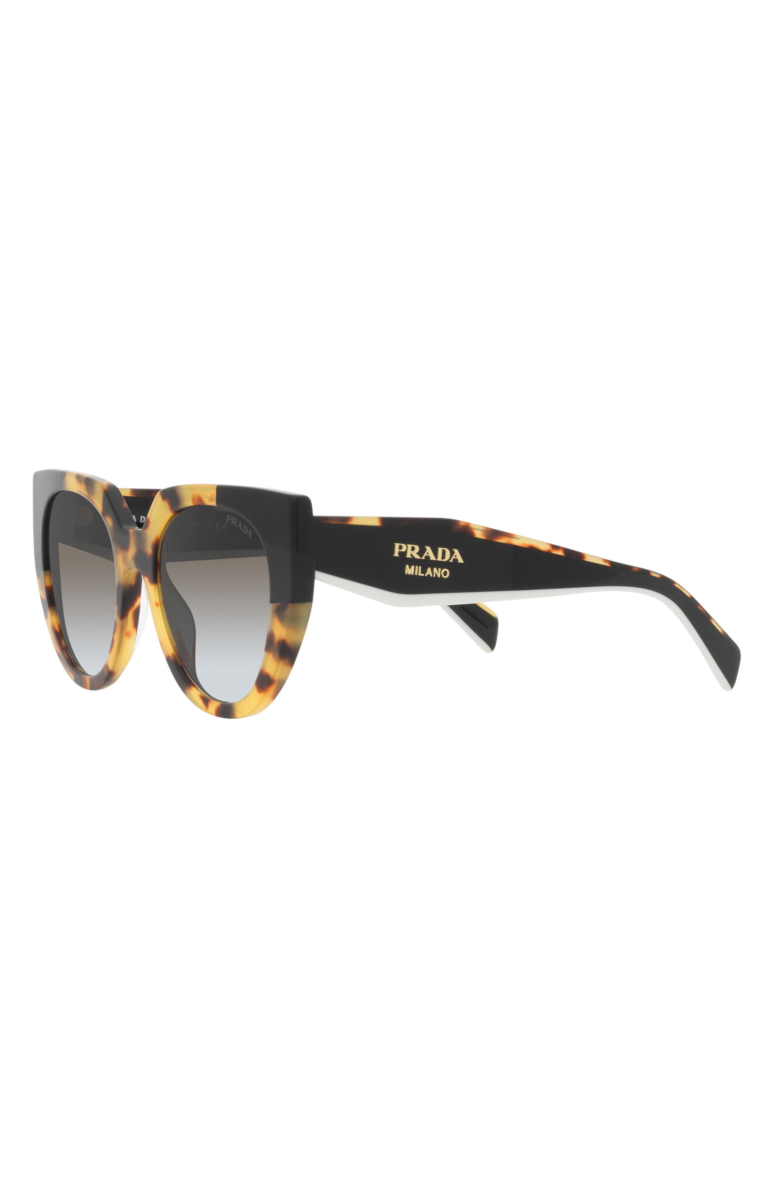 prada 52mm cat eye sunglasses