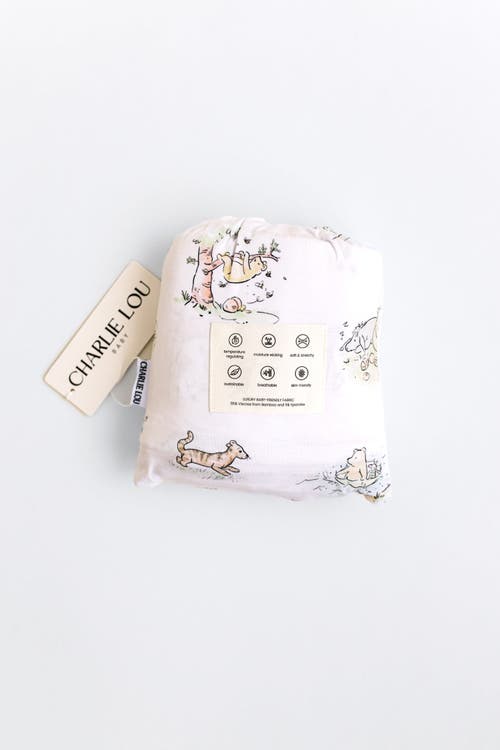 Shop Charlie Lou Baby ® Winnie The Pooh Swaddle In White