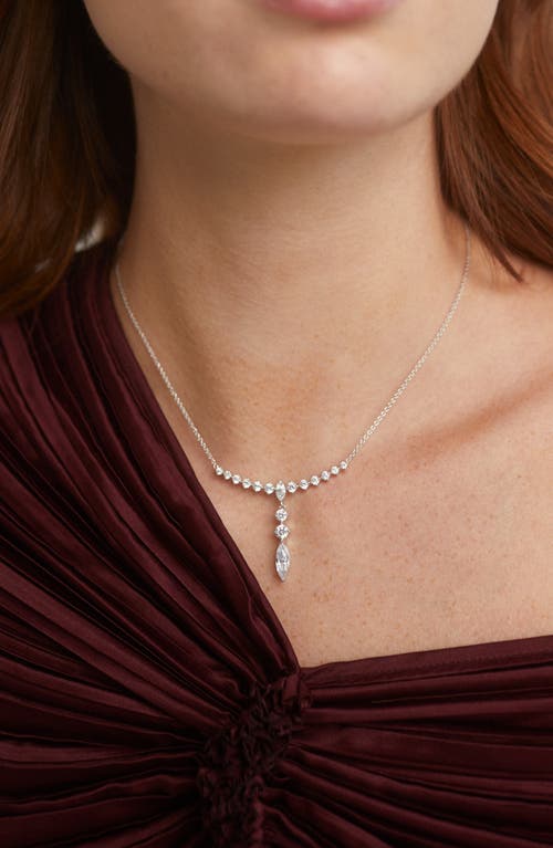 NADRI NADRI CASSI CUBIC ZIRCONIA FRONTAL NECKLACE