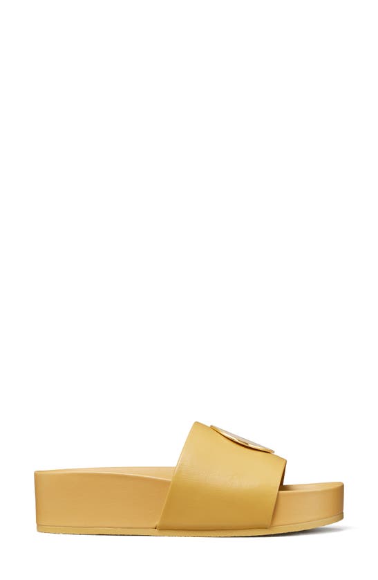 Tory Burch Patos Platform Slide Sandal In Cornbread | ModeSens