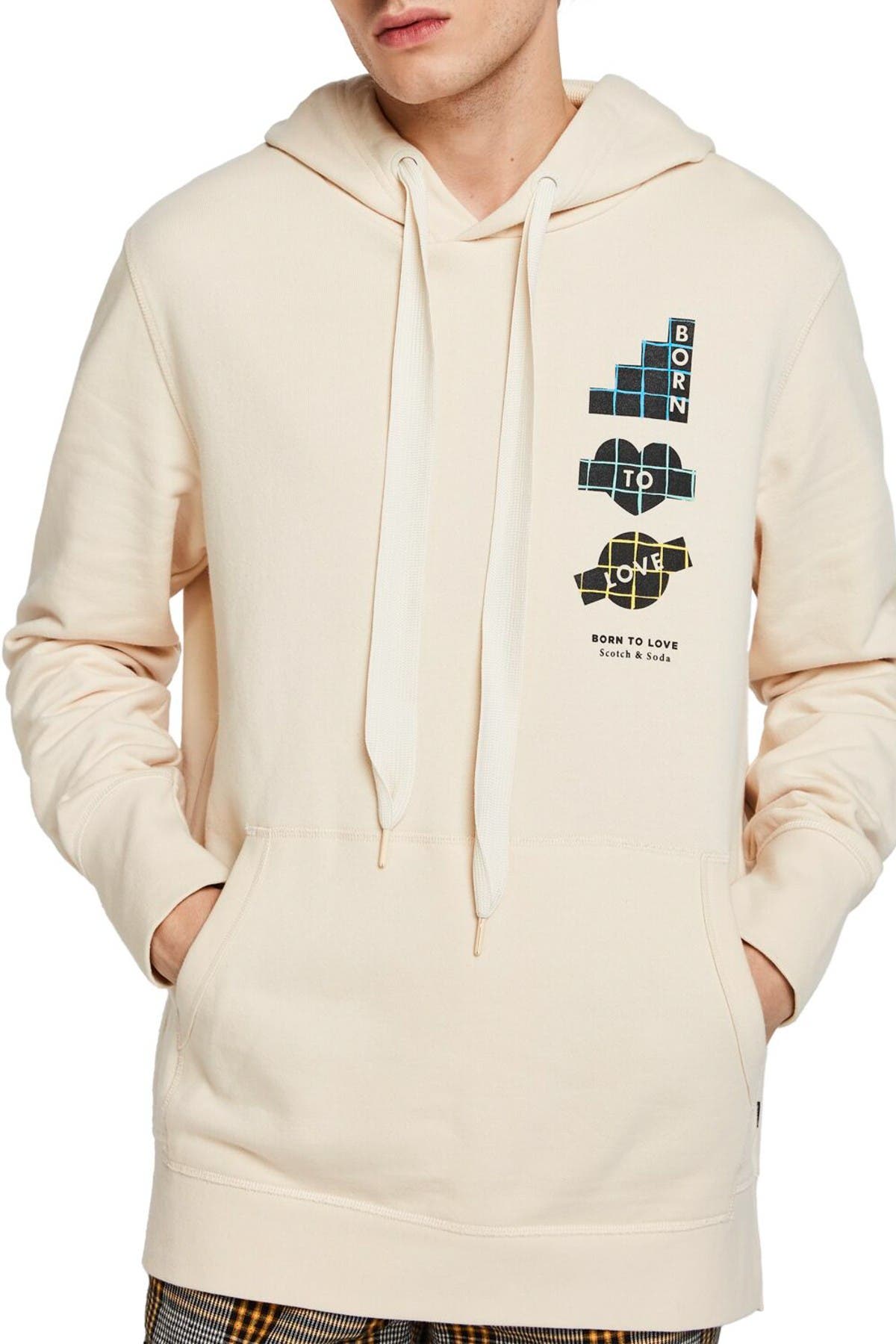 scotch and soda born to love hoodie