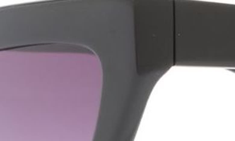 Shop Bcbgmaxazria 56mm Extreme Kitten Combo Sunglasses In Shiny Black Shiny Gold