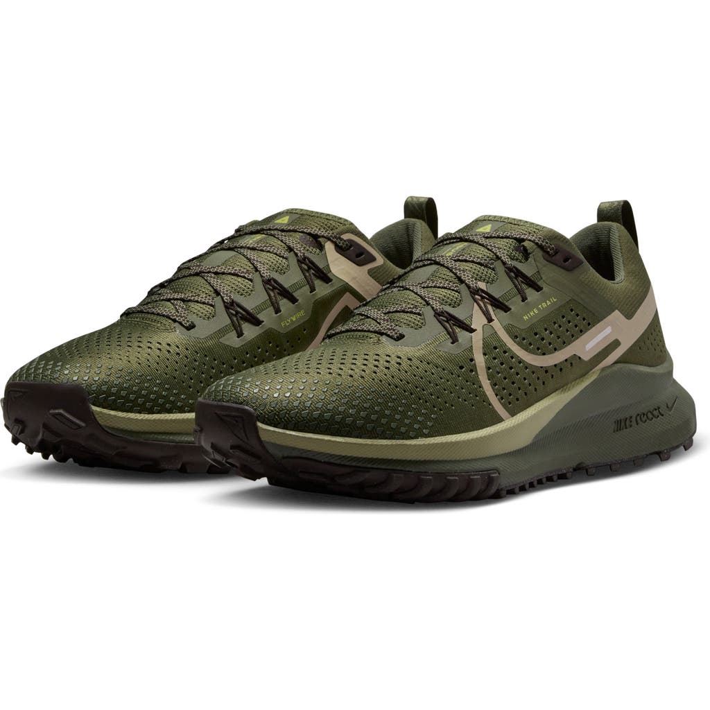 Nike React Pegasus Trail 4 Running Shoe In Green