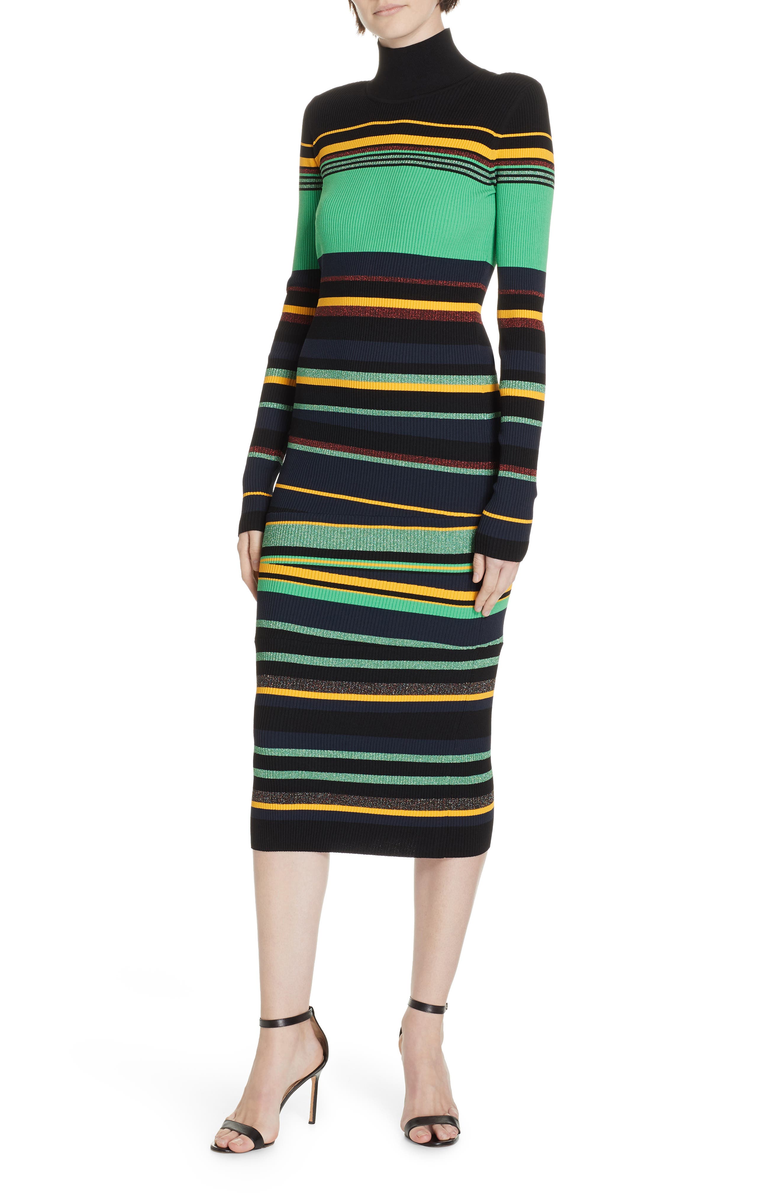 dvf sweater dress
