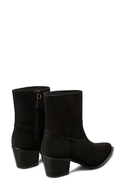 Shop Stuart Weitzman Tate Bootie In Black