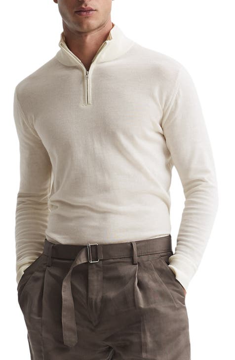 Blackhall Quarter Zip Wool Sweater