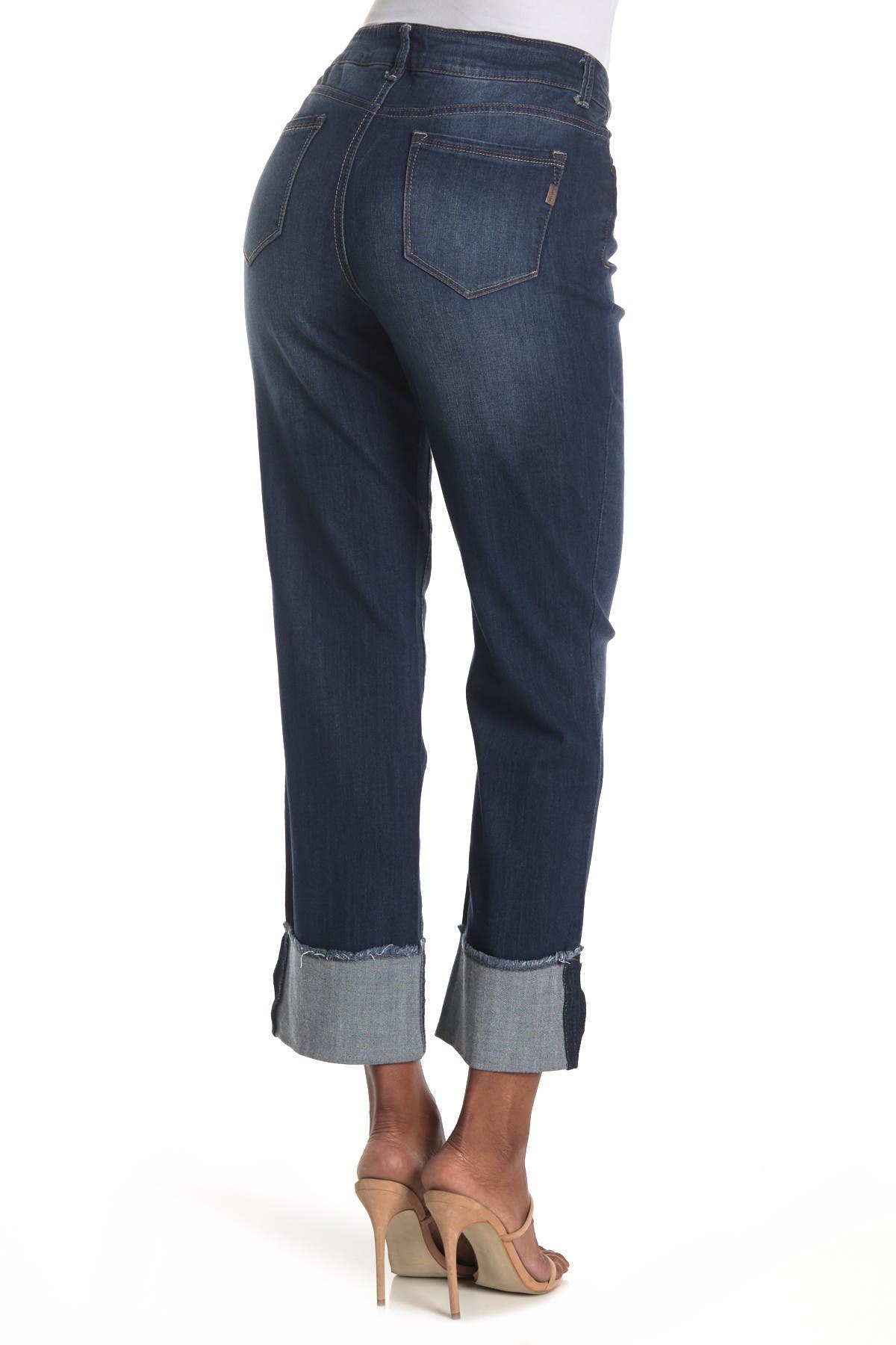 1822 Denim Cuffed Straight Leg Jeans Nordstrom Rack