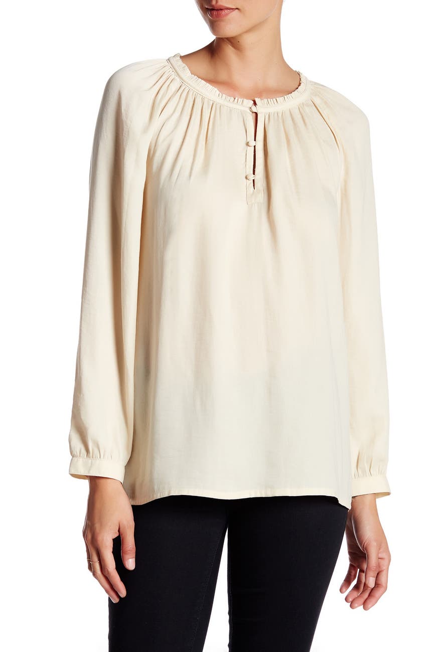 14th & Union | Ruffle Peasant Blouse | Nordstrom Rack