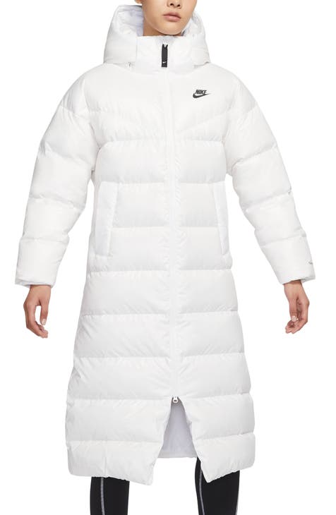 Sportswear City Quilted Longline Down Parka